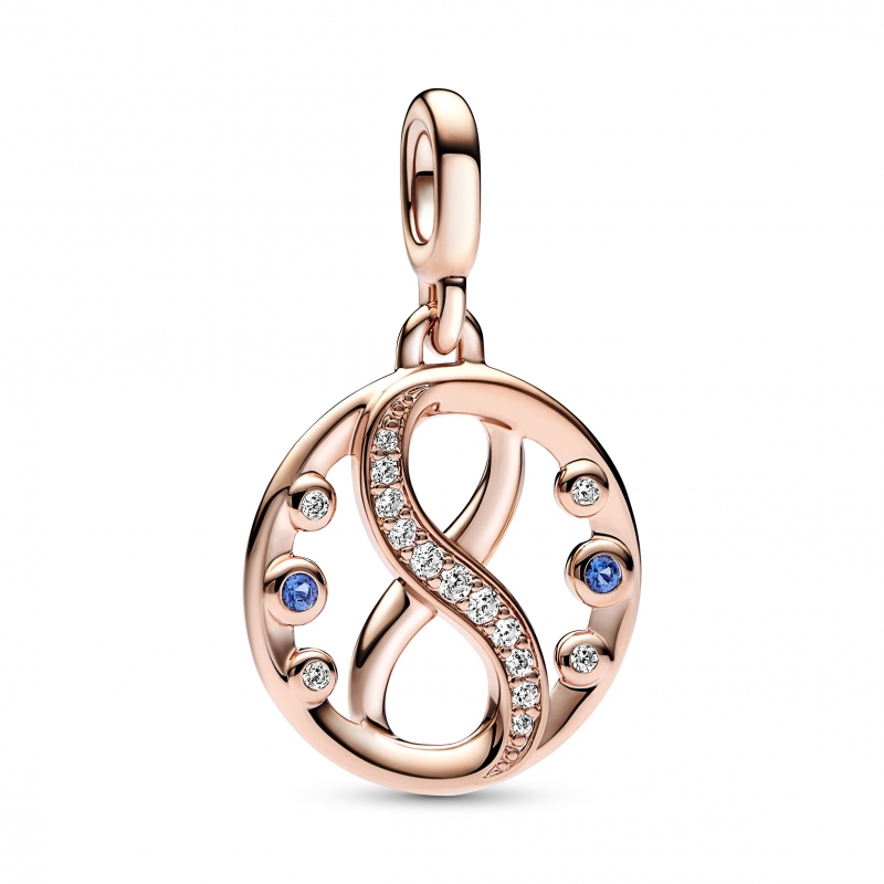 'Infinity Symbol' Charm für Damen