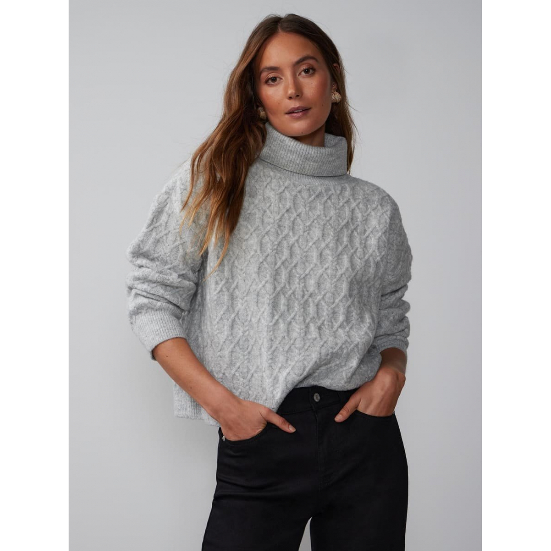 'Novelty Cable' Pullover für Damen