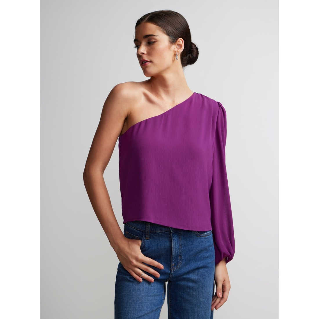 Women's 'Balloon' One Shoulder Top