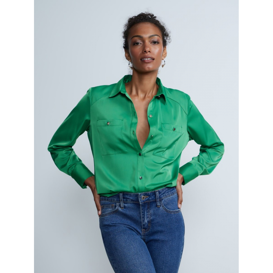 Chemise 'Double Pocket' pour Femmes