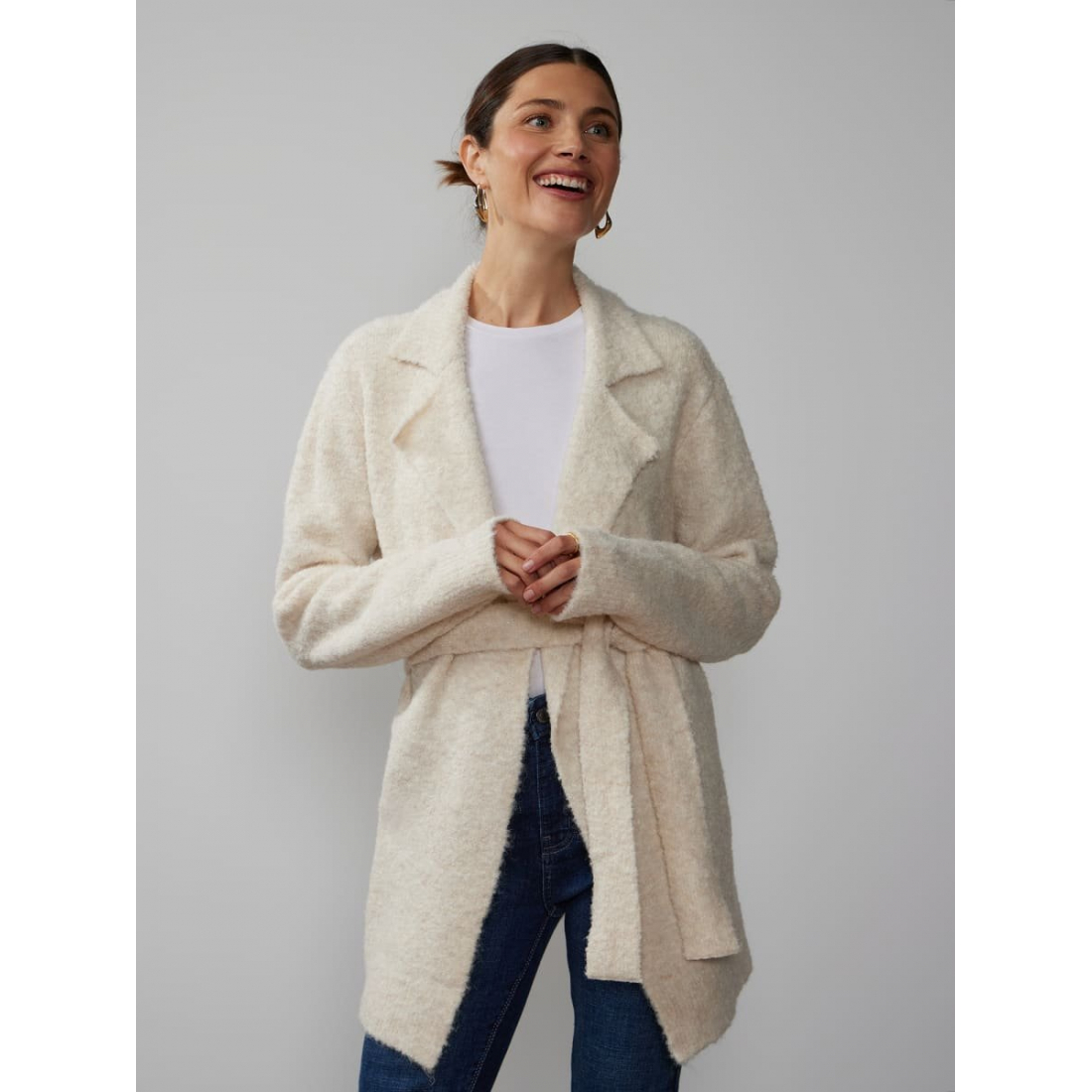 Women's 'Boucle' Cardigan