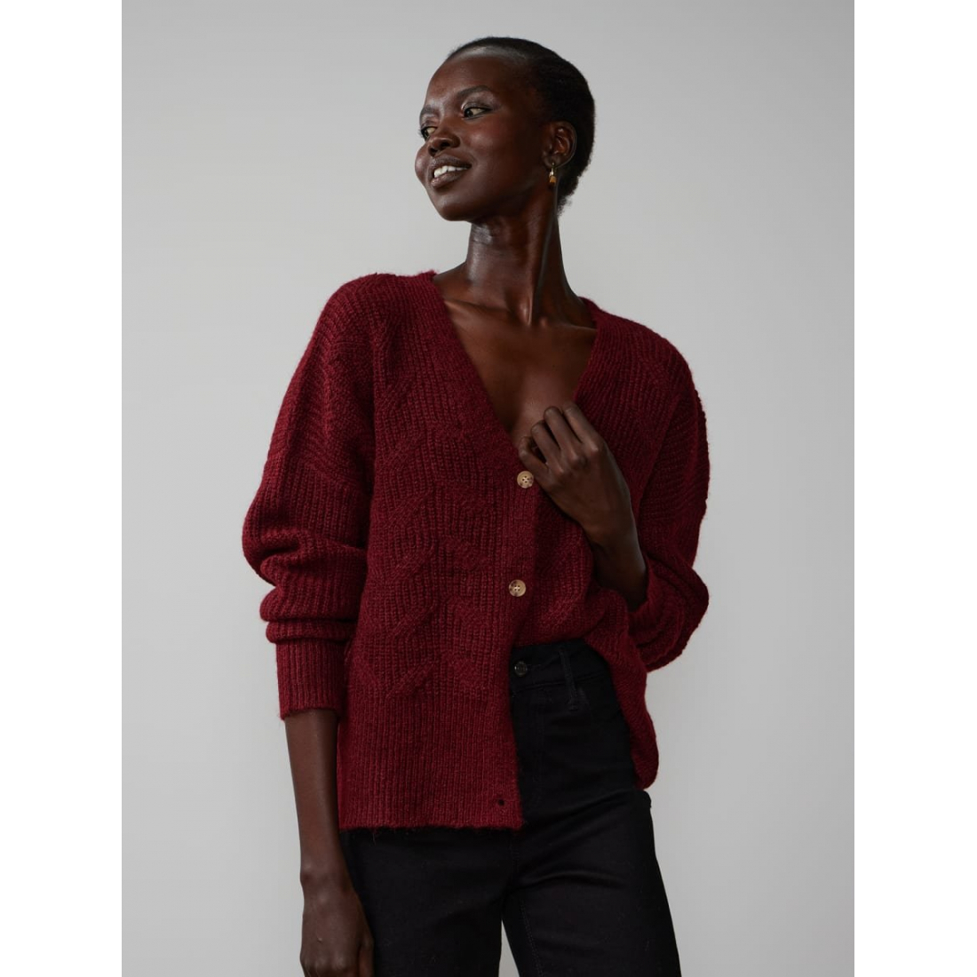 Women's 'Cable Stitch' Cardigan