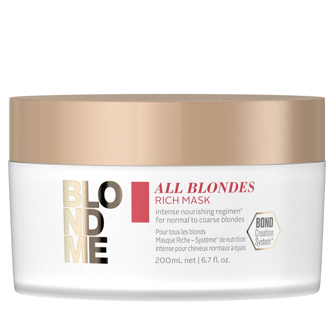 Masque capillaire 'BlondMe All Blondes Rich' - 200 ml