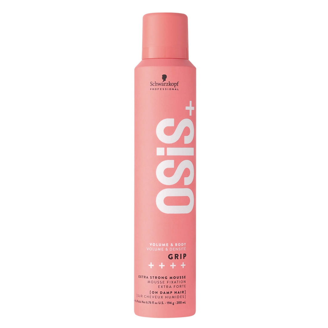 'OSiS+ Grip Extra Strong' Hair Mousse - 200 ml