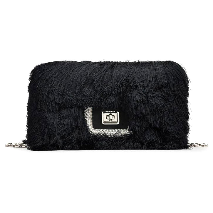 Women's 'Viv Strass Tassel Chain' Clutch Bag