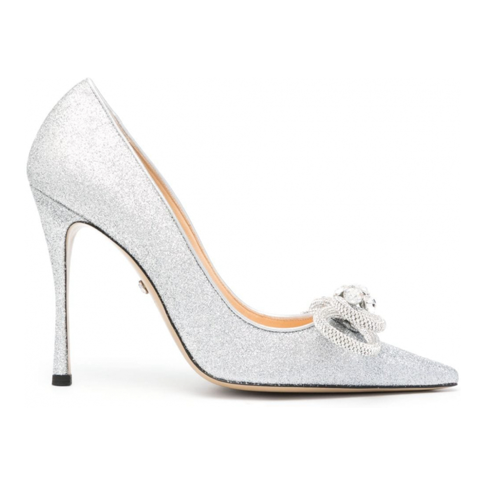 Women's 'Double Bow Glittered' Pumps