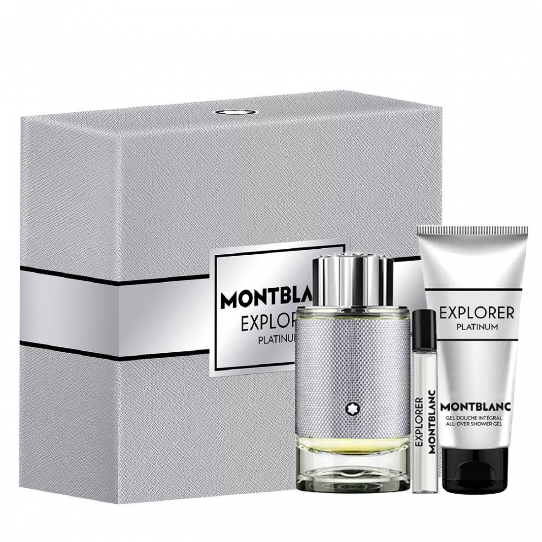 Coffret de parfum 'Mont Blanc Explorer Platinum' - 3 Pièces