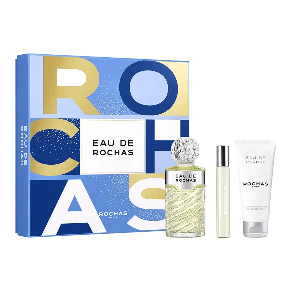 'Eau De Rochas' Parfüm Set - 3 Stücke