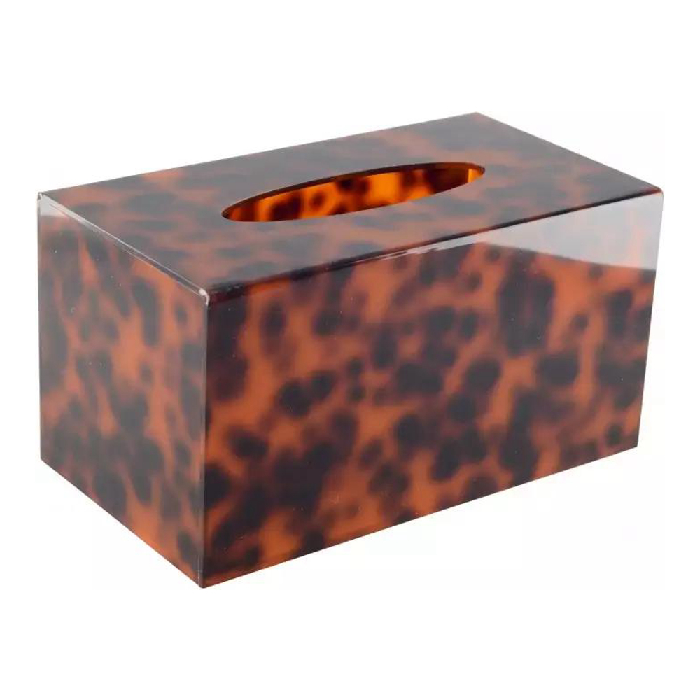 Tissue Box Leopard 22.6 x 12.6 x 12 cm