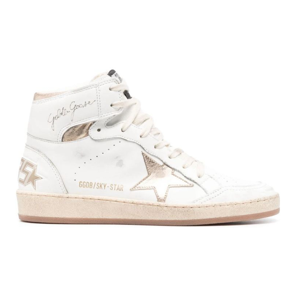 Women's 'Star Patch' High-Top Sneakers