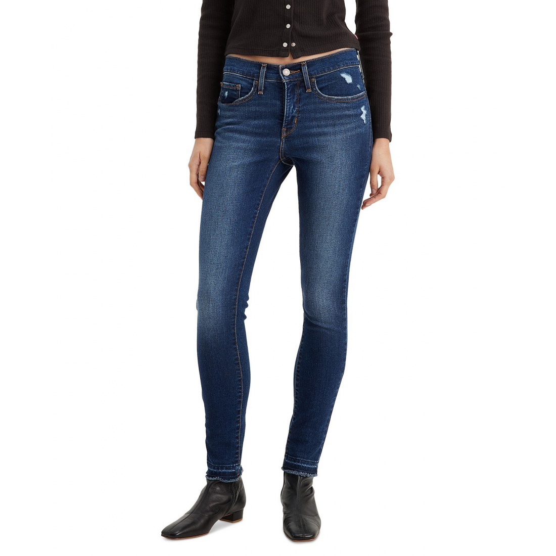 '311 Mid Rise Shaping' Skinny Jeans für Damen