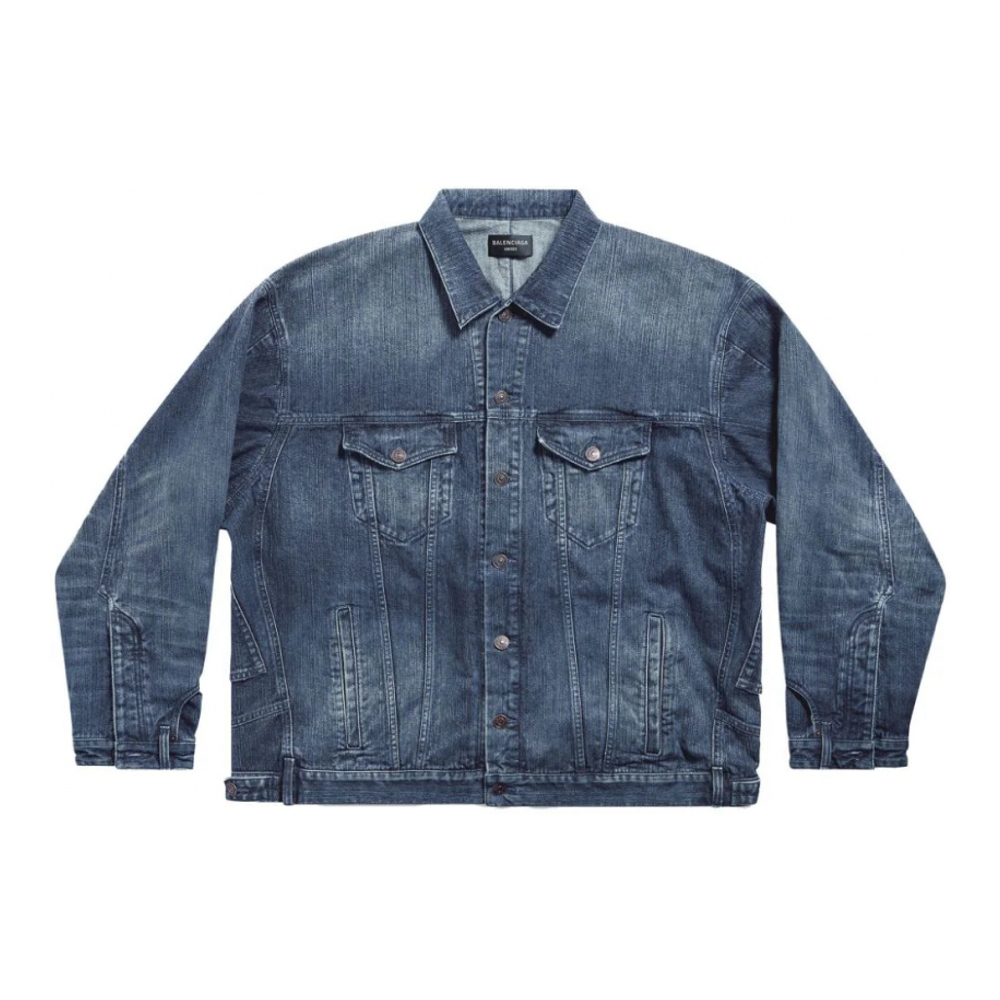 'Deconstructed' Denim Jacket