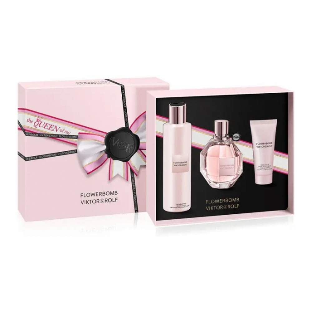 Coffret de parfum 'Flower Bomb' - 3 Pièces