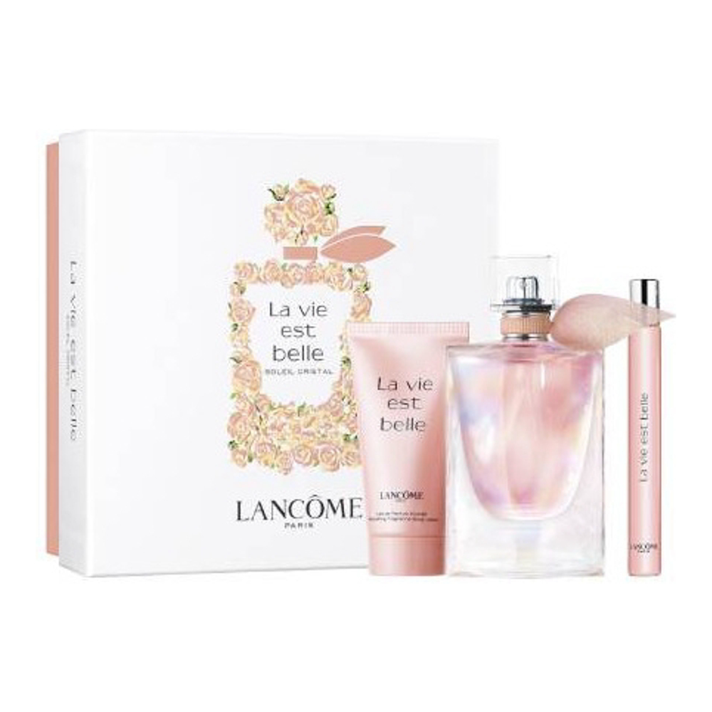 'La Vie est Belle Soleil Cristal' Perfume Set - 3 Pieces