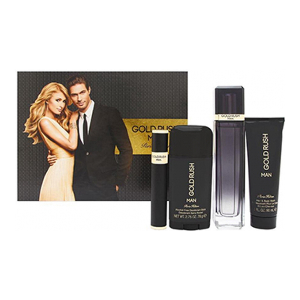 'Gold Rush Man' Perfume Set - 4 Pieces