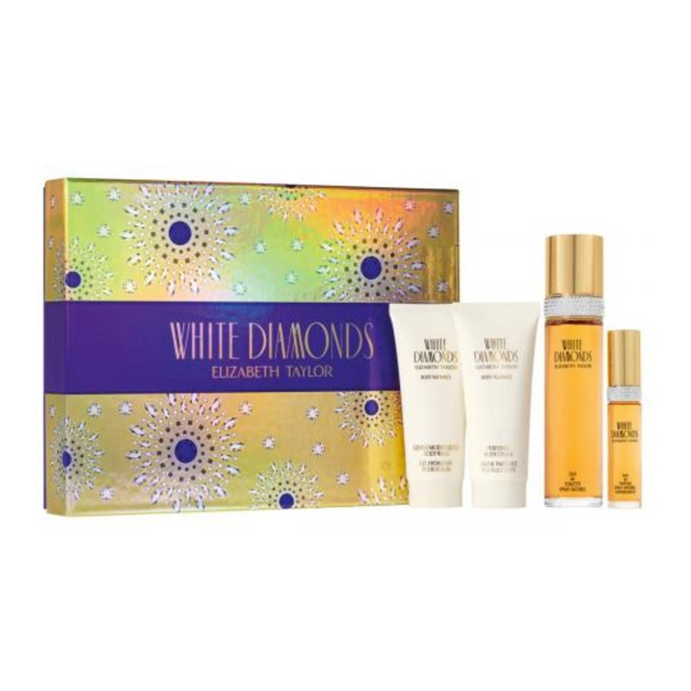 Coffret de parfum 'White Diamond' - 4 Pièces