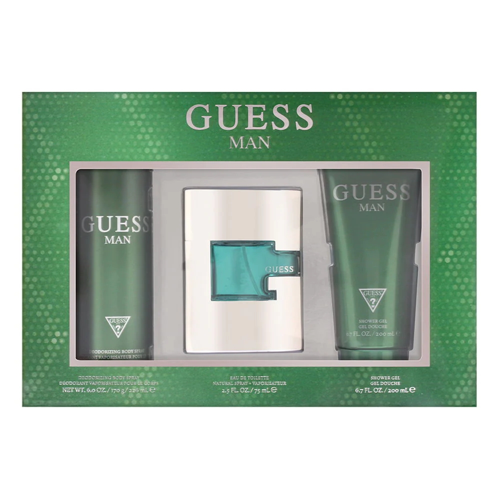 'Guess Man' Perfume Set - 3 Pieces