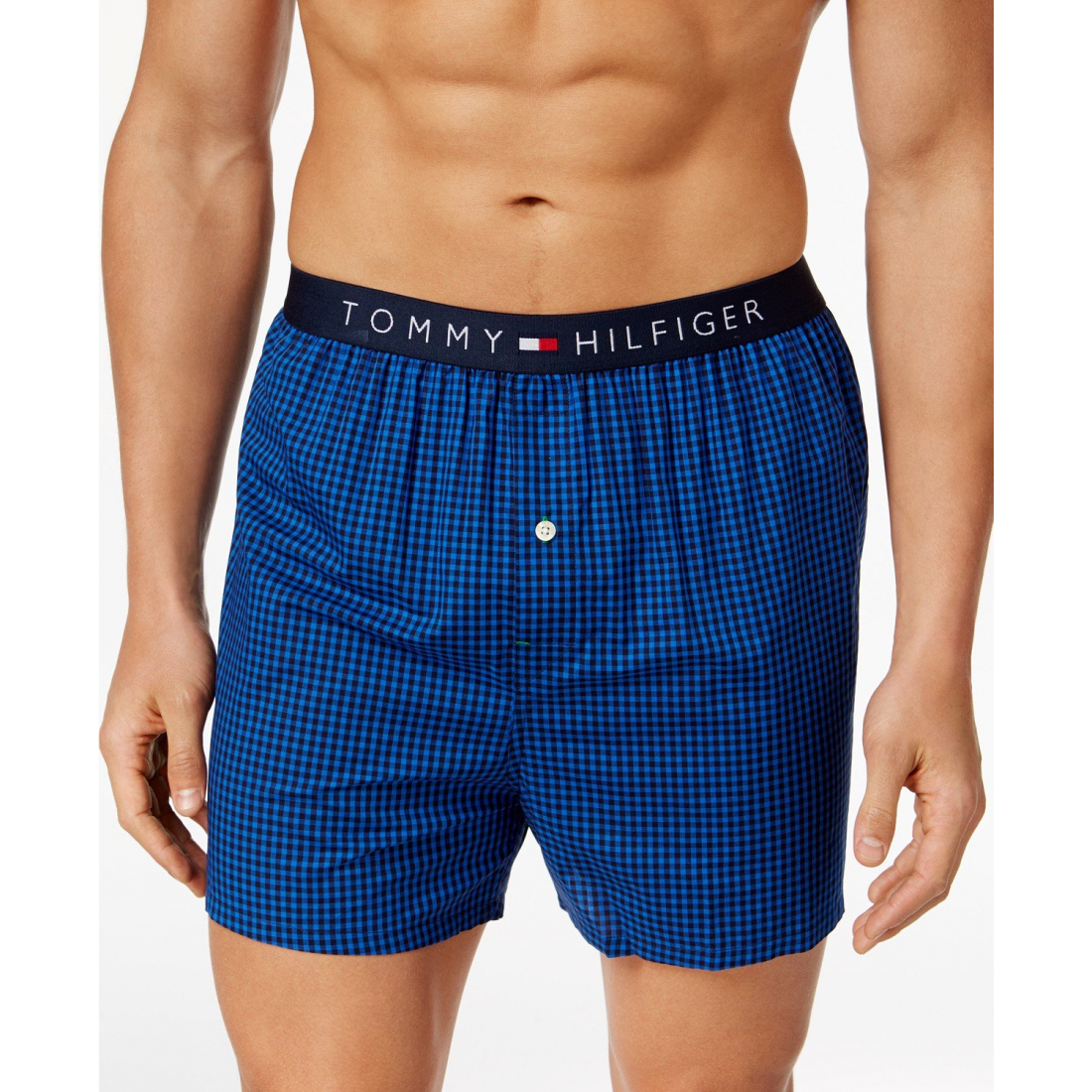 'Flag Logo Printed Cotton Boxers' für Herren