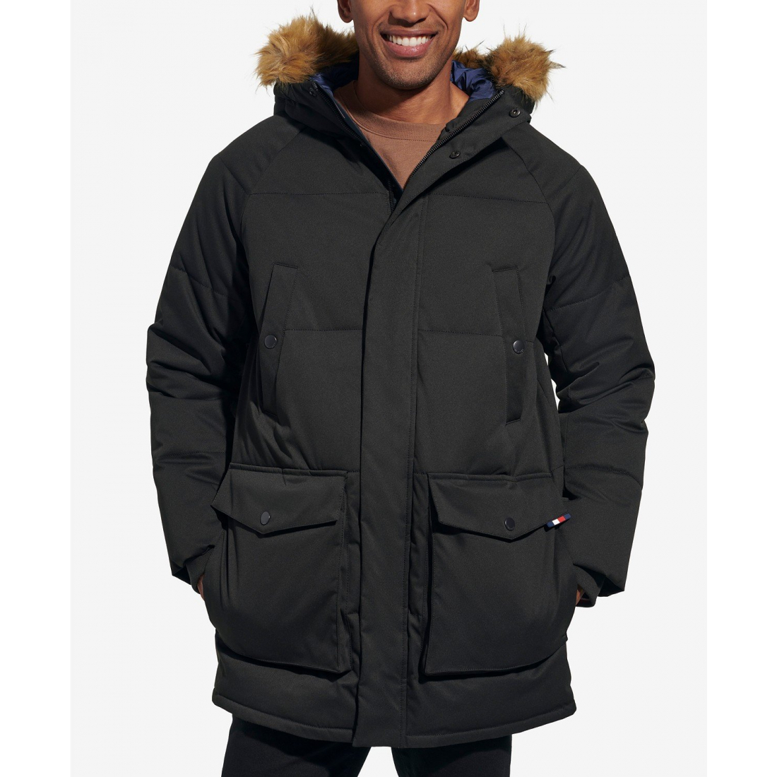 Men's 'Long Quilted' Parka