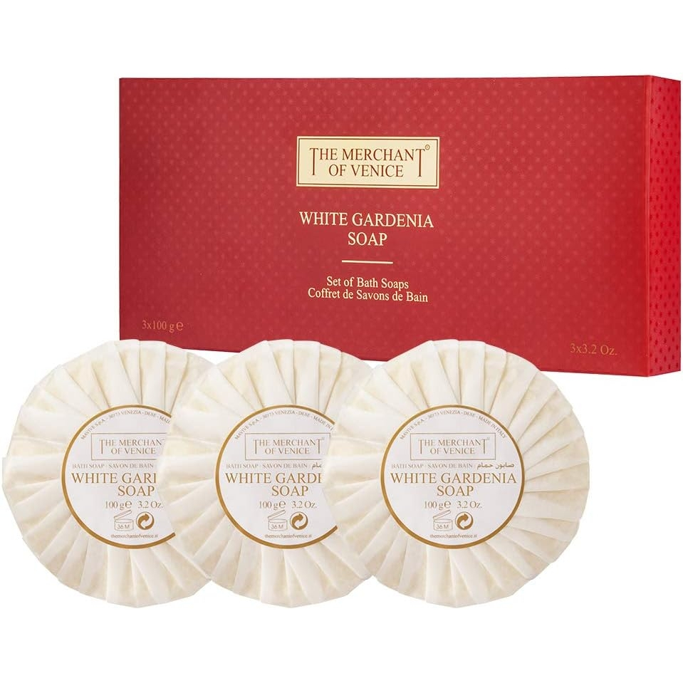 'White Gardenia' Soap - 100 g, 3 Pieces