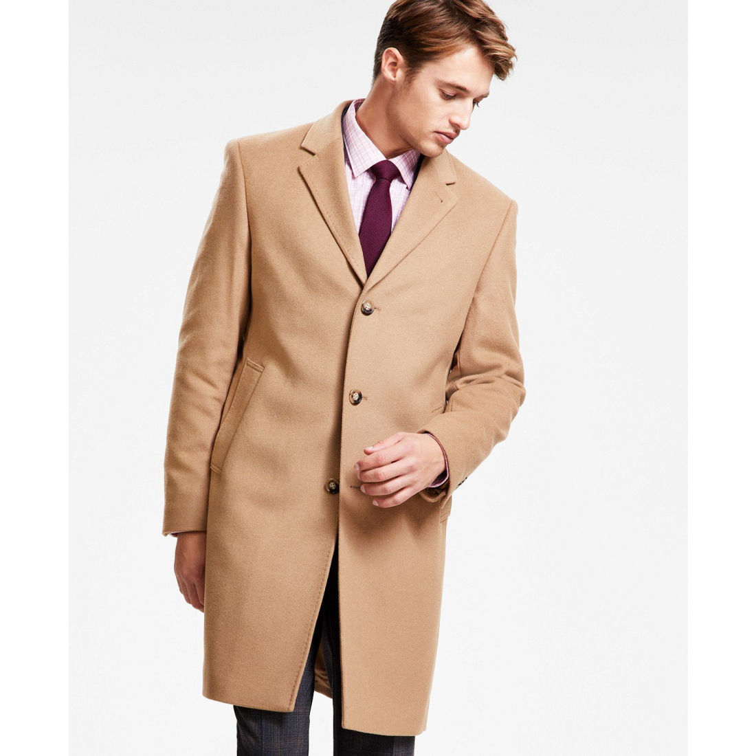Men's 'Luxury Blend' Overcoat