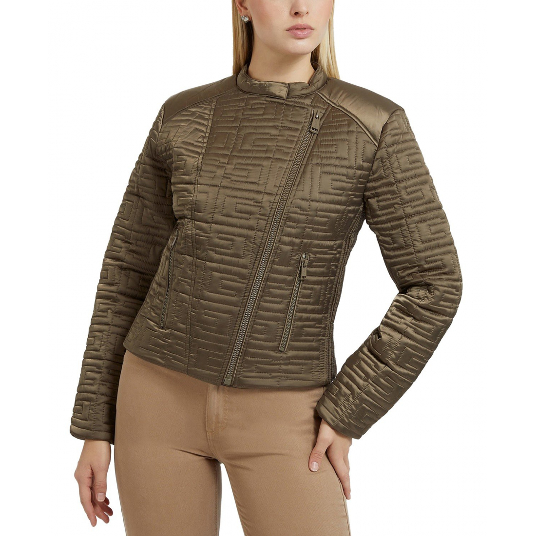 Women's 'Marine Asymmetrical' Quilted Jacket