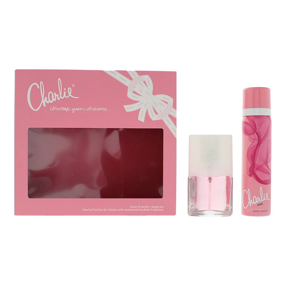 'Charlie Pink' Perfume Set - 2 Pieces