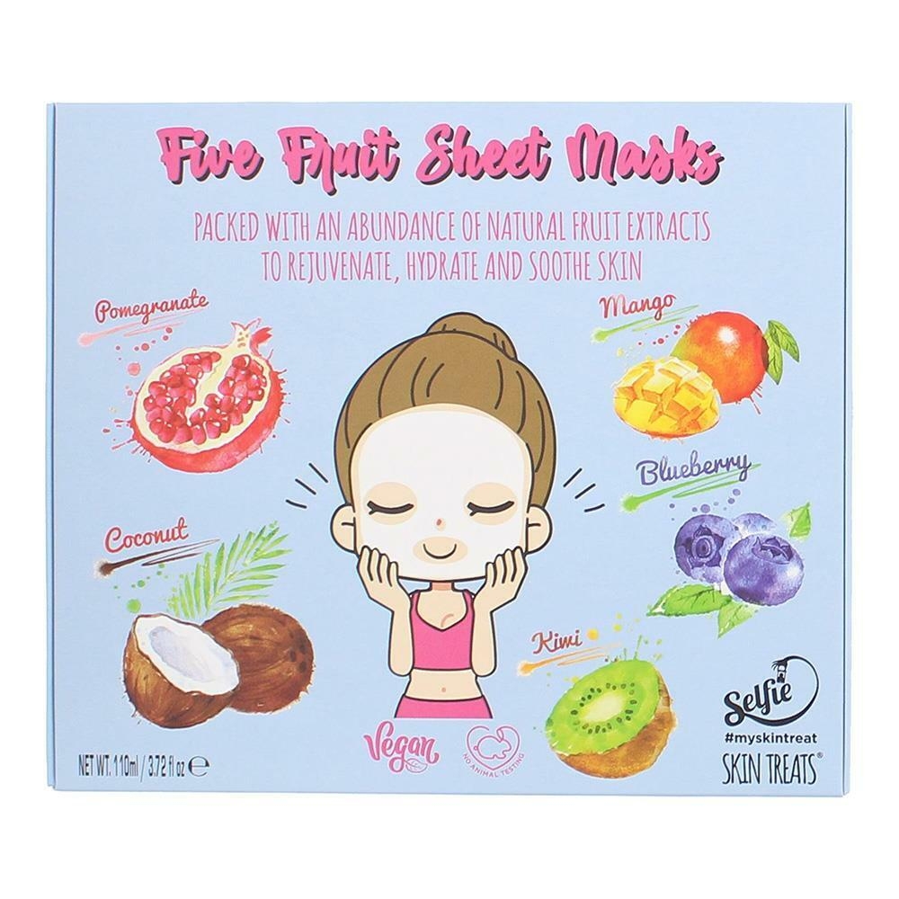 'Five Fruit' Sheet Mask Set - 5 Pieces