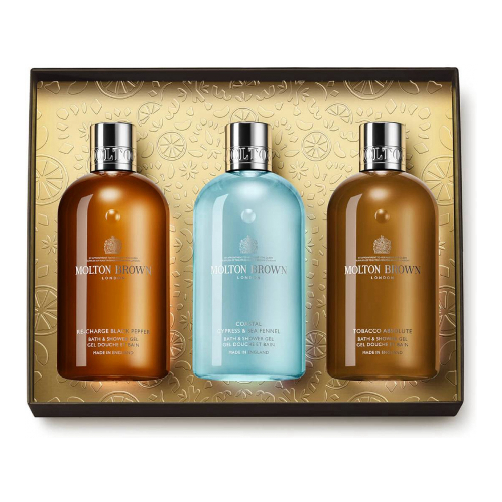 Gel Douche & Bain 'Woody & Aromatic' - 3 Pièces