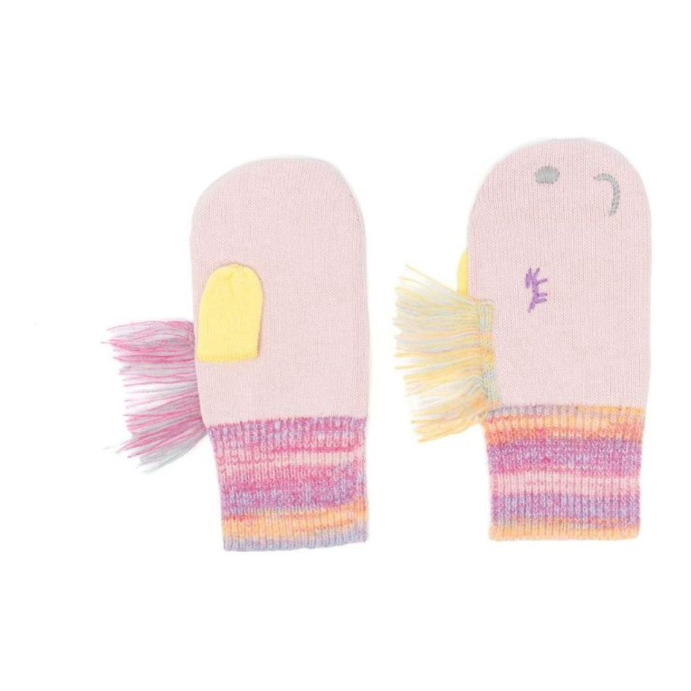 'Fringed' Handschuhe für große Mädchen