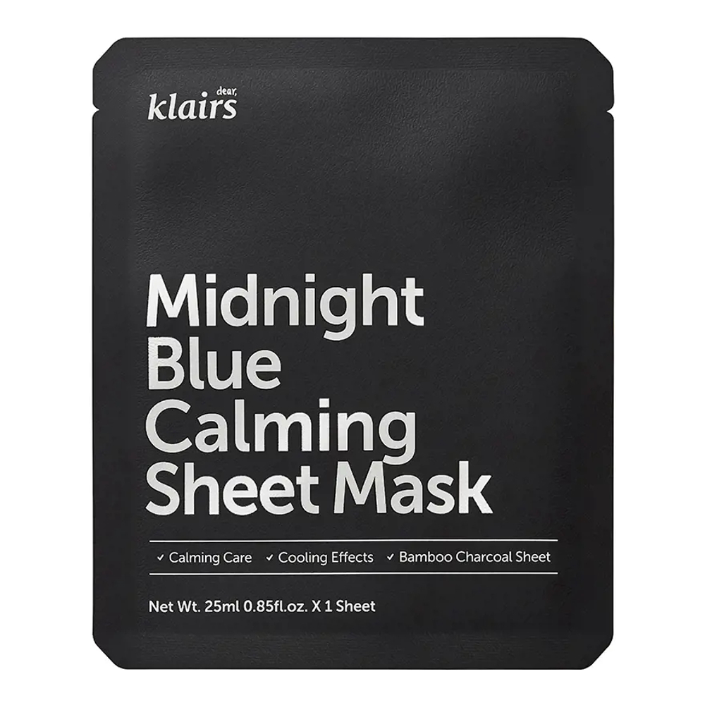 'Midnight Blue Calming' Sheet Mask - 25 ml