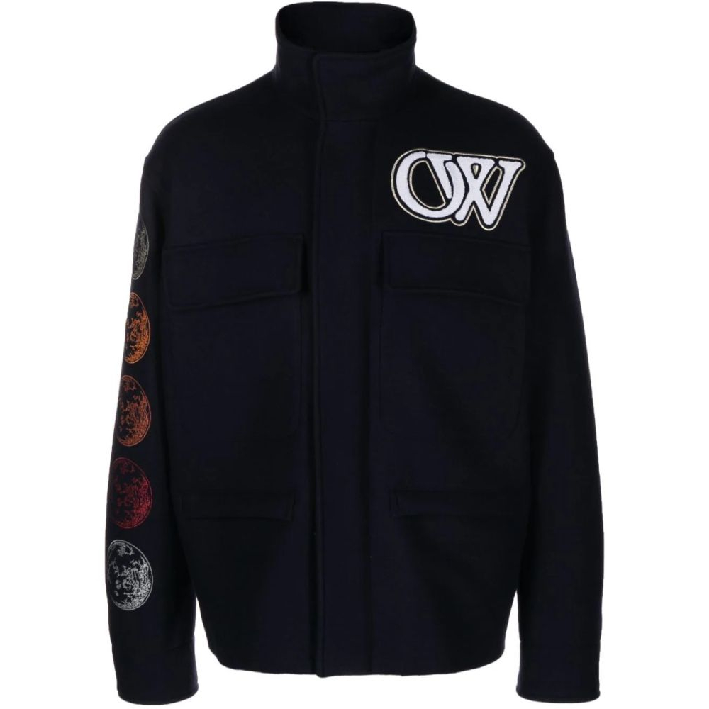 Veste 'Moon Phase Varsity' pour Hommes