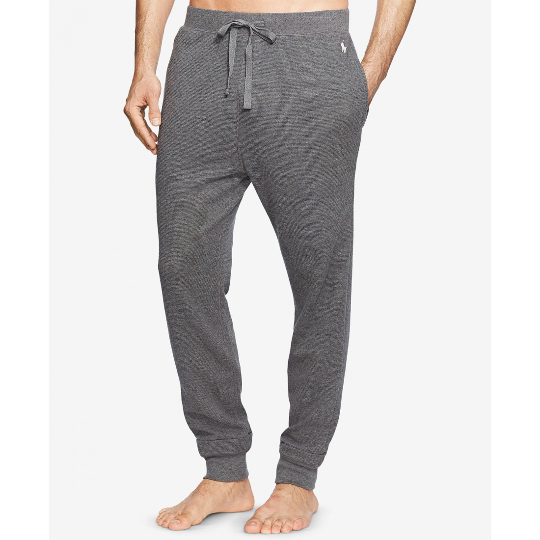 Men's Waffle-Knit Sleep Jogger Pants