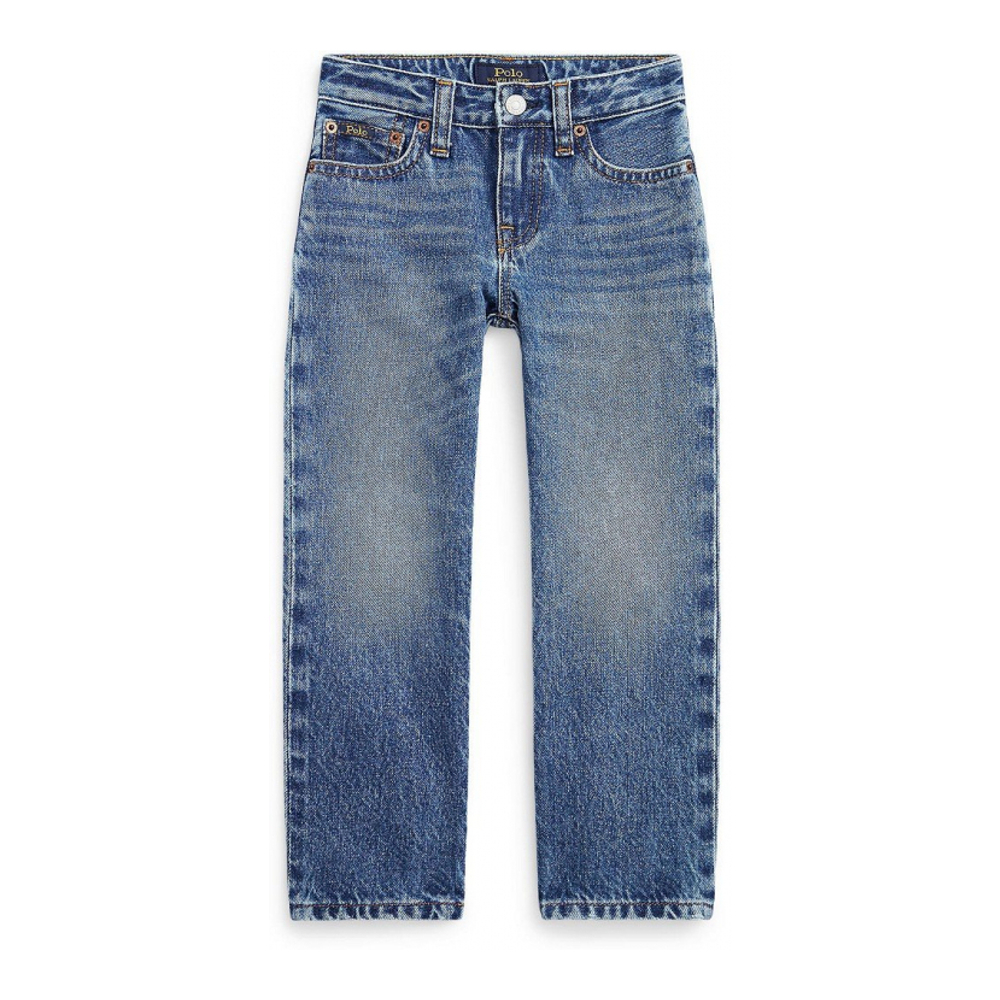 'High-Rise Straight Fit Jeans' pour Bambins & petites filles