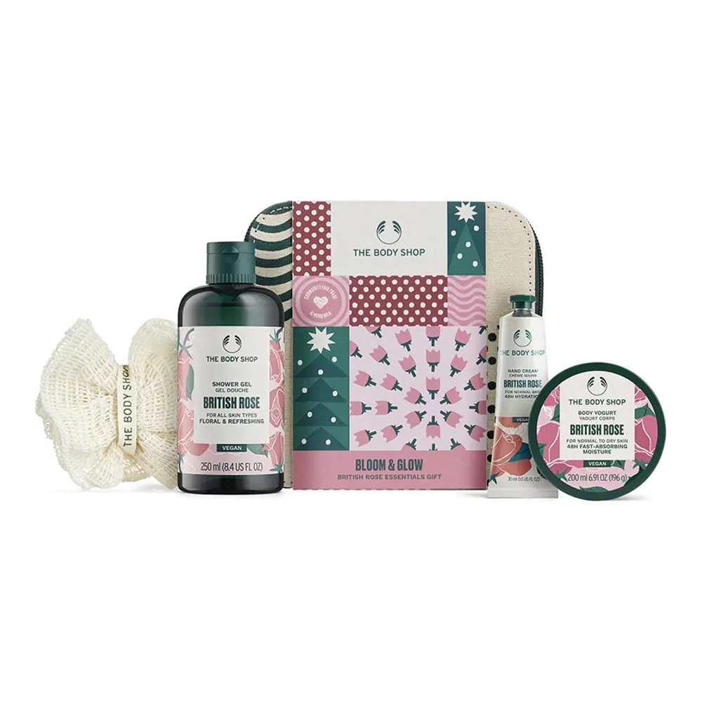 'British Rose' Body Care Set - 5 Pieces