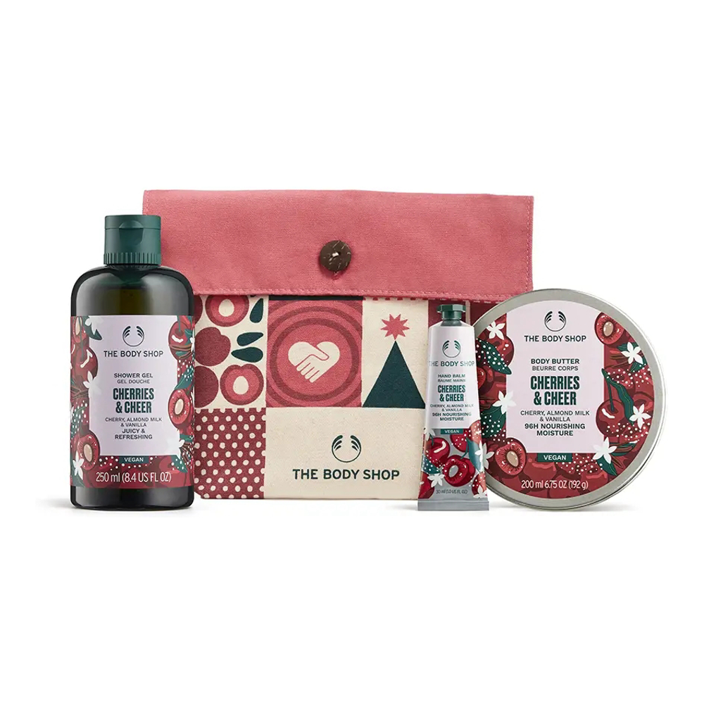 'Cherries & Cheer' Body Care Set - 4 Pieces