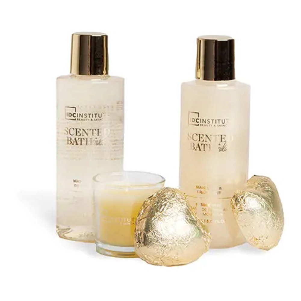 'Scented Gold' Bath Set - 5 Pieces