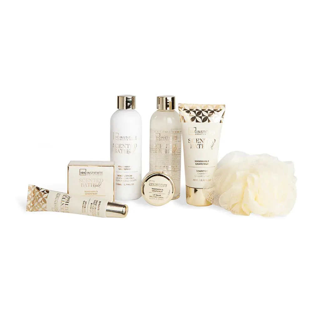 'Scented Gold' Bath Set - 7 Pieces