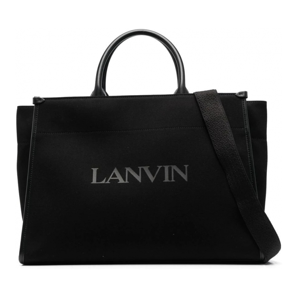 Men's 'Logo-Print' Tote Bag