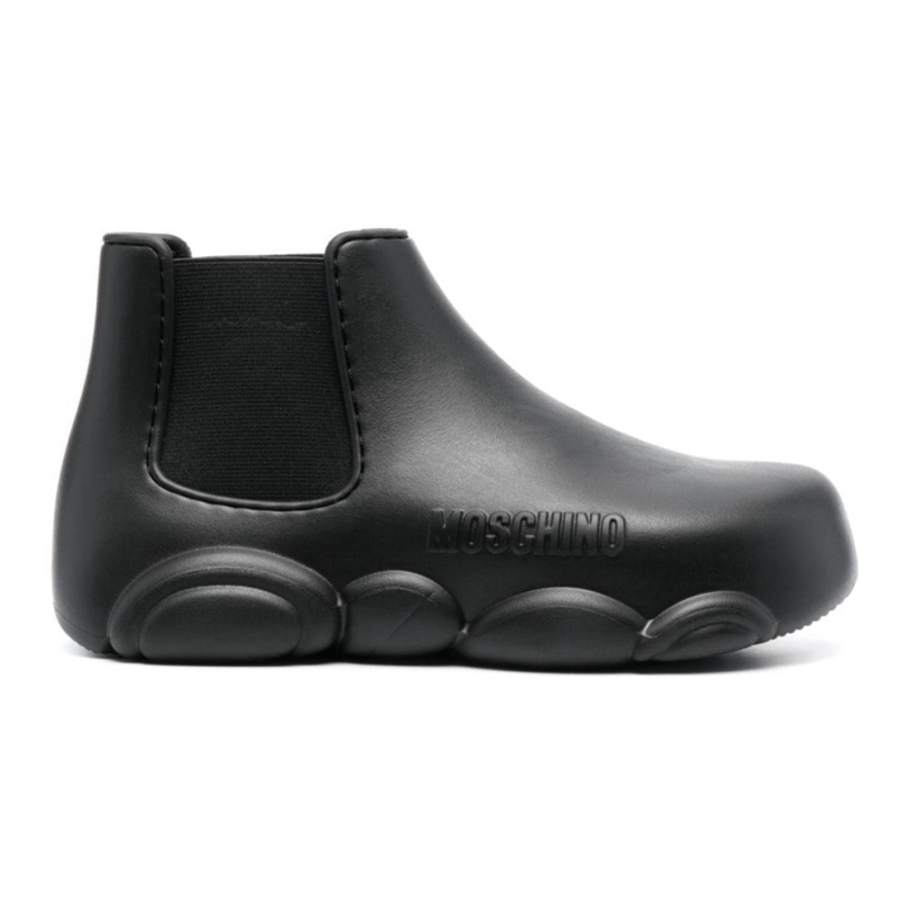 Women's 'Gummy Logo-Embossed' Ankle Boots