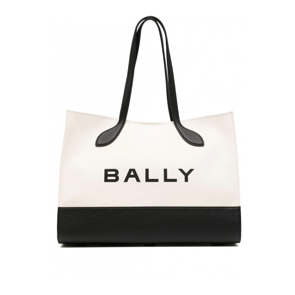 'Bar Logo' Tote Handtasche für Damen