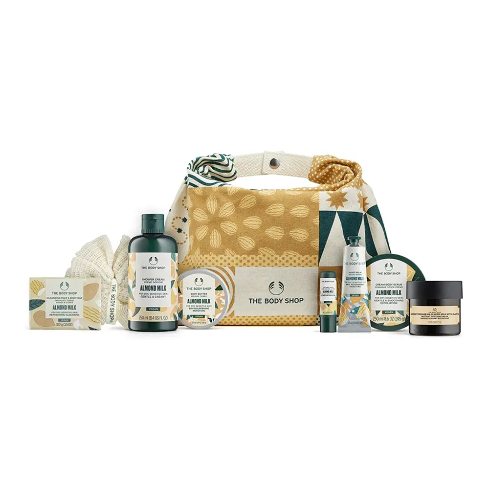 'Almond Milk' Body Care Set - 9 Pieces