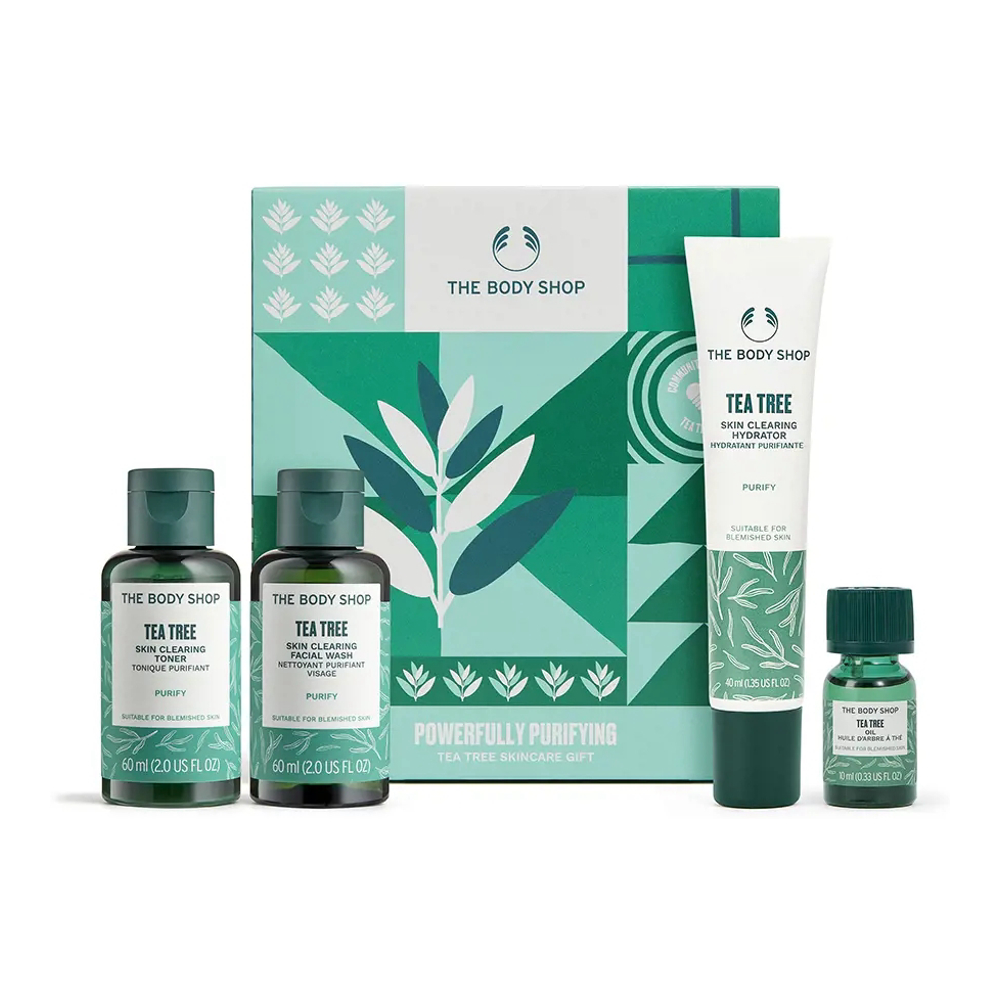 Coffret de soins de la peau 'Tea Tree' - 4 Pièces