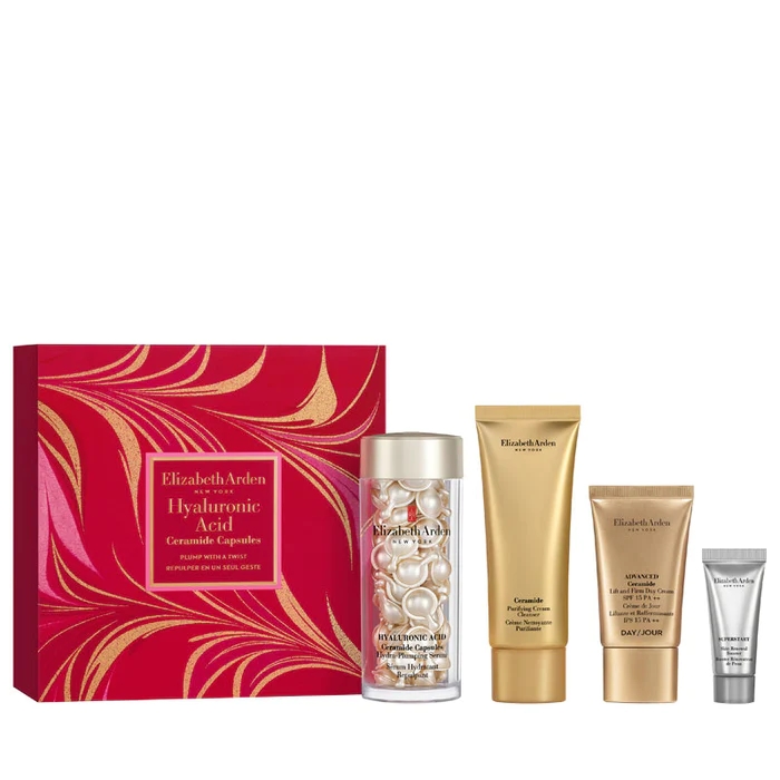 'Hyaluronic Acid Ceramide Capsules' Hautpflege-Set - 4 Stücke