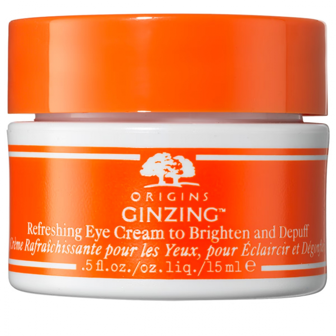 'Ginzing Refreshing Brighten & Depuff' Eye Cream - Warm 15 ml