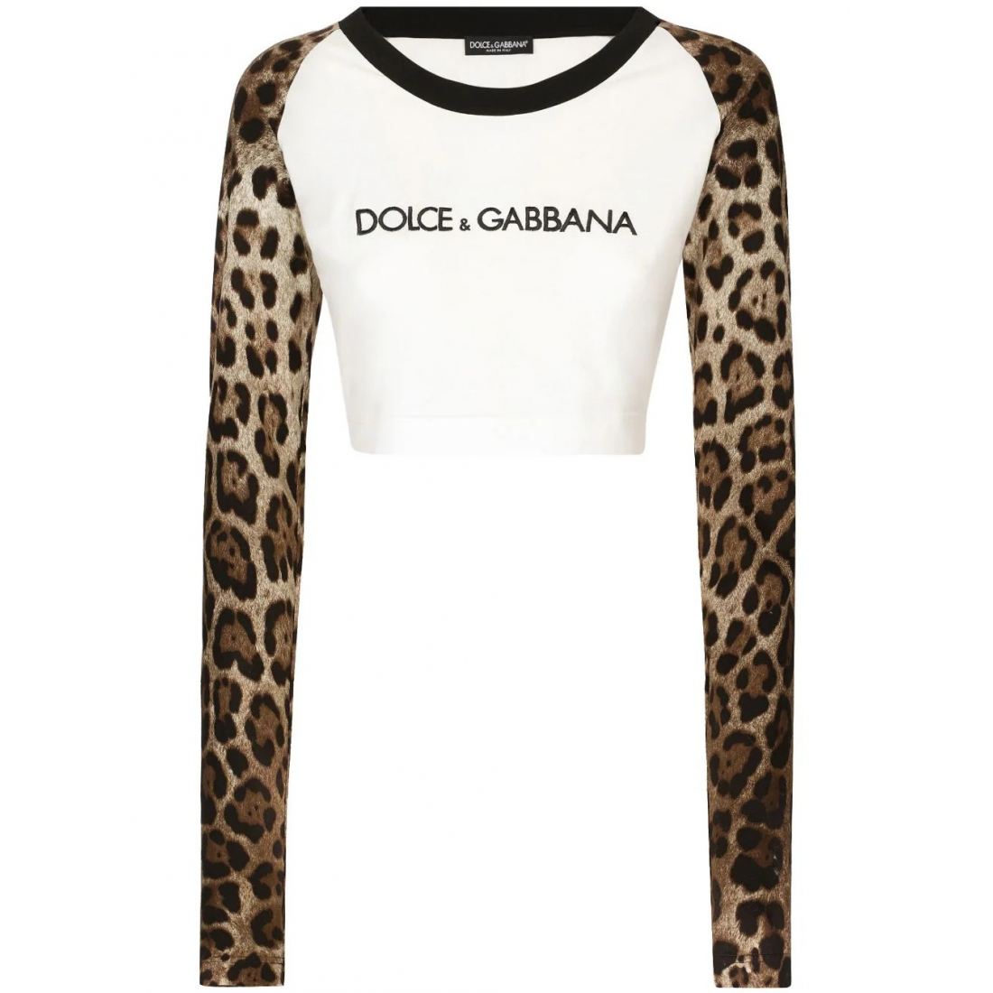 T-Shirt court 'Leopard' pour Femmes