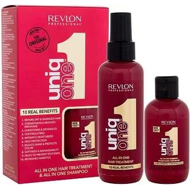 Set de traitement des cheveux 'Uniq One All in One Multi-Benefit Pack' - 2 Pièces