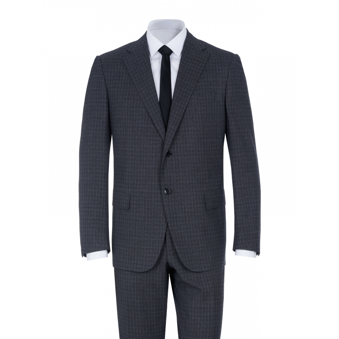 Men's 'Windowpane Check Notch Lapel Mantua 2-Button Drop 6R' Suit