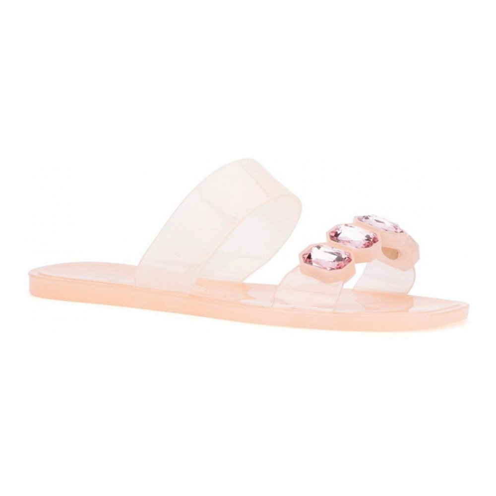 Women's 'Chantelle Gem Jelly' Flat Sandals