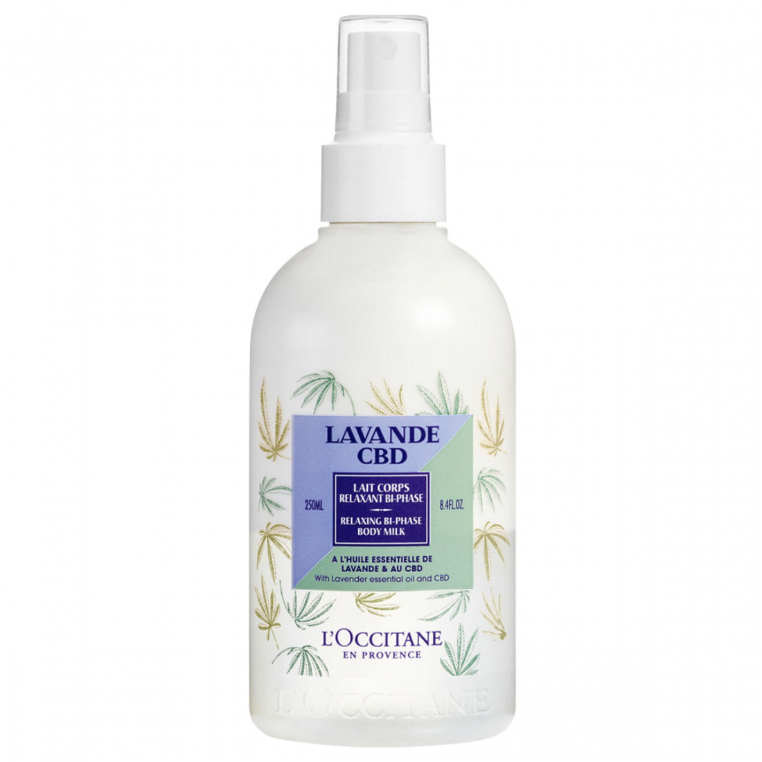 'Lavende CBD Relaxing BI-Phase Limited Edition' Body Milk - 250 ml